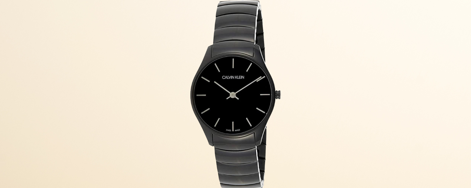 Calvin Klein Classic 32MM Black Stainless Steel