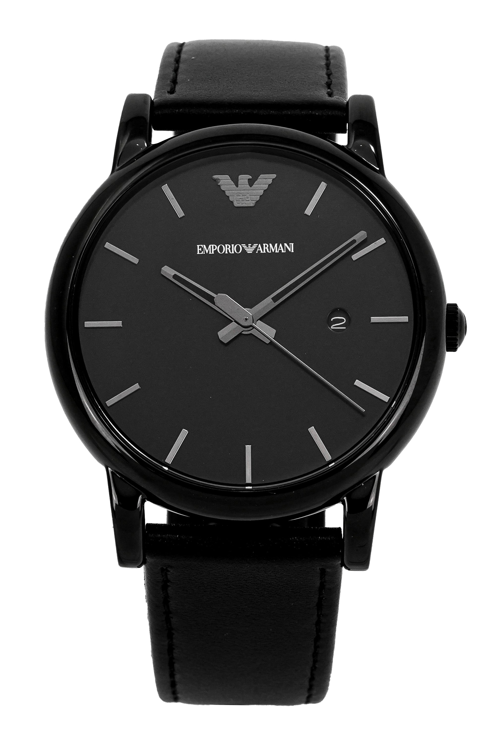 Emporio Armani Men's Sportivo Watch Black AR6102 – Watches & Crystals