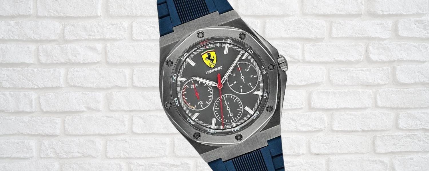 Scuderia Ferrari Watch Aspire Multi-Function Blue