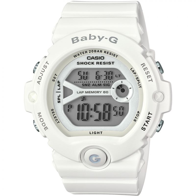 Casio Baby-G Ladies Watch for Runners White BG-6903-7BER – Watches