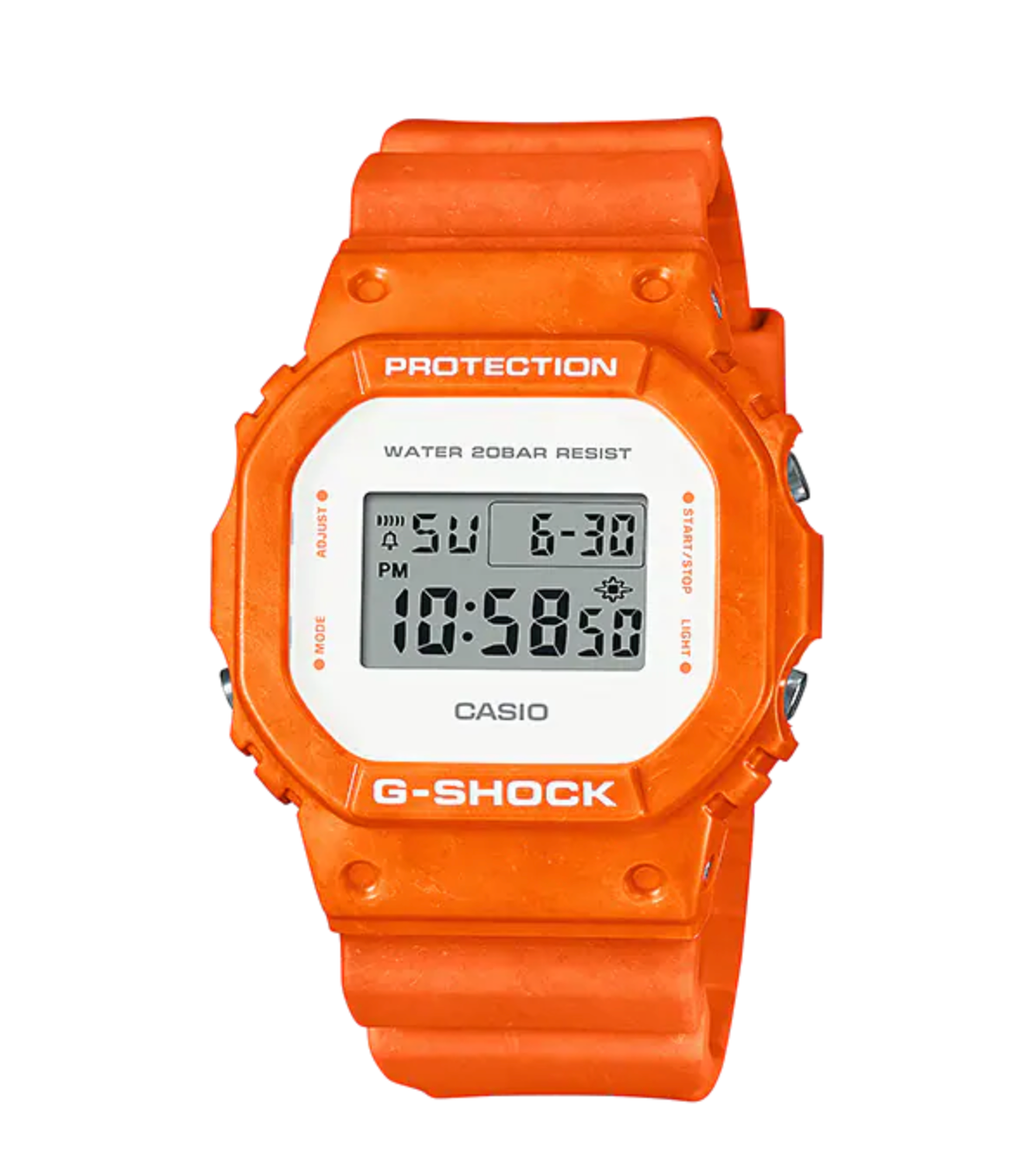 Casio G-Shock Watch Men's Shock Tech Orange DW-5900TS-4DR