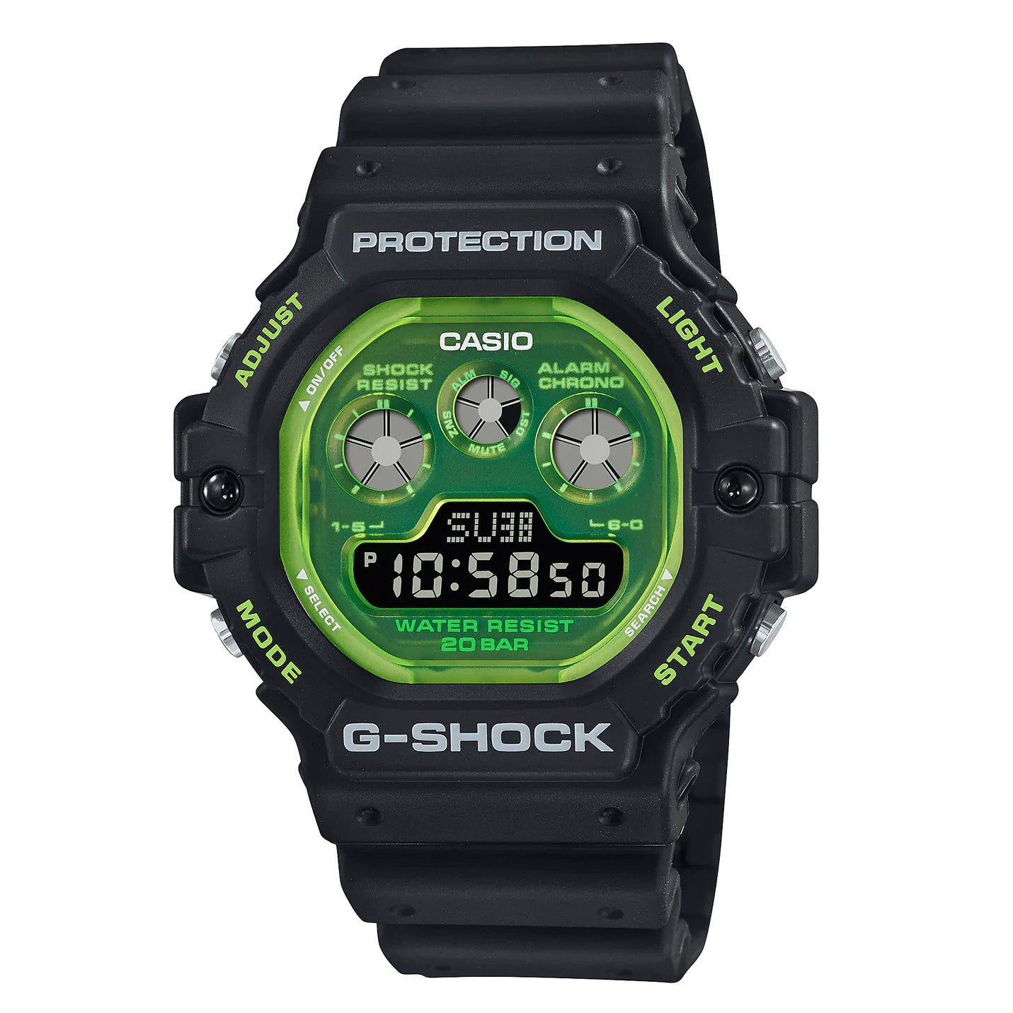 Casio G-Shock Watch Men's Shock Tech Orange DW-5900TS-4DR