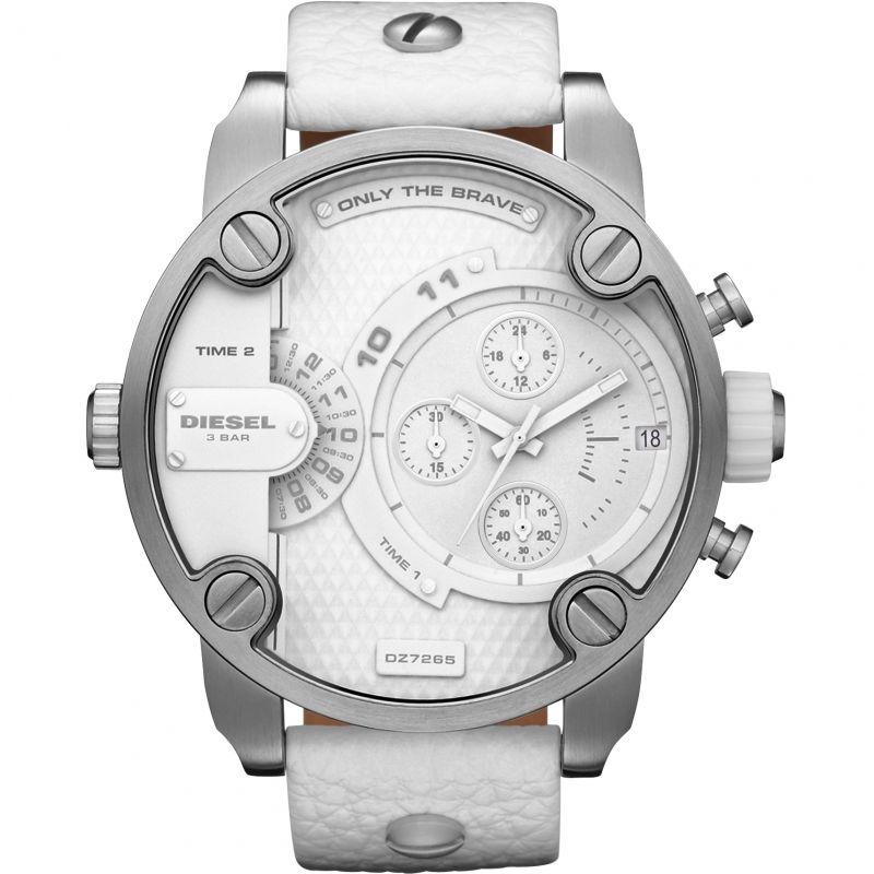 Diesel White Watch 2024 | towncentervb.com