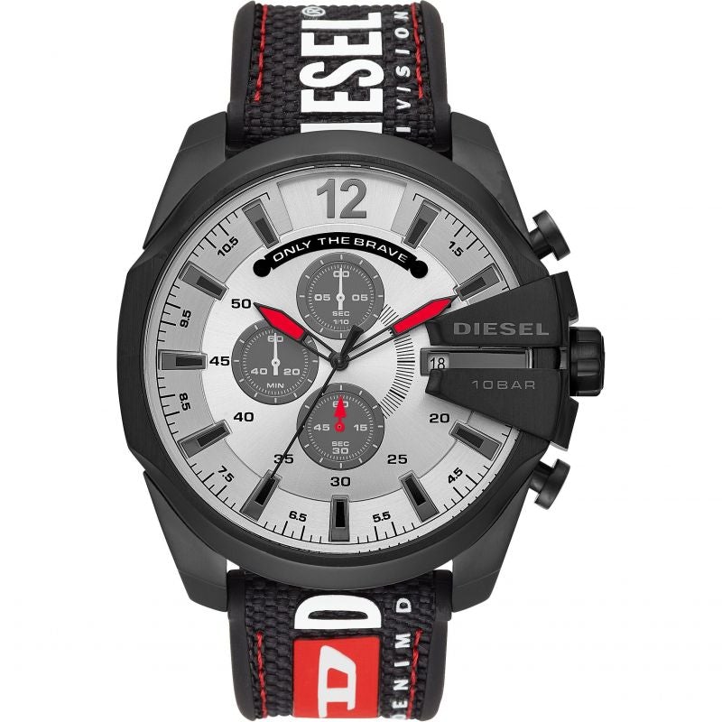 diesel watch 10 bar black