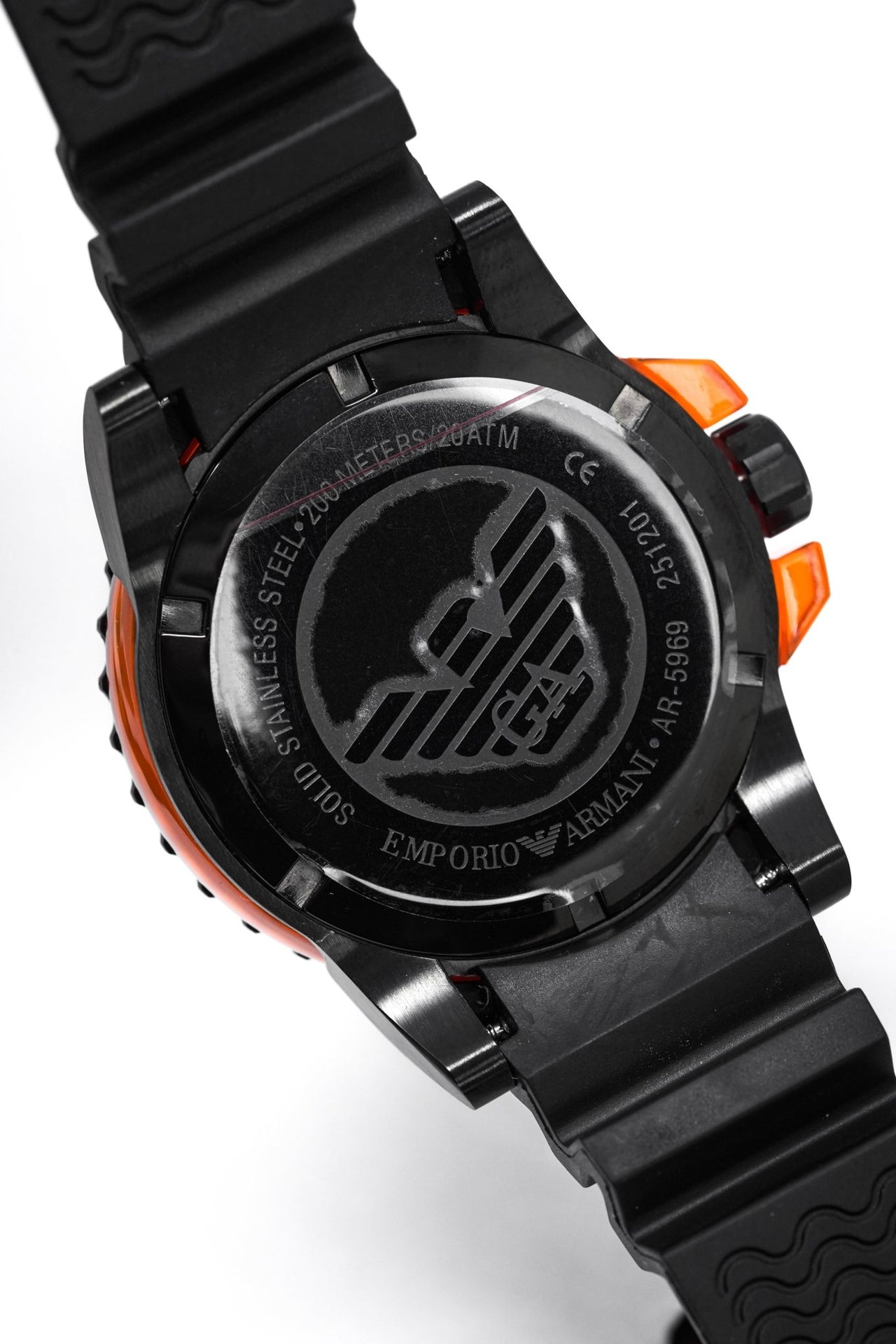 Emporio Armani Men's Sportivo Watch Black AR5969 – Watches & Crystals