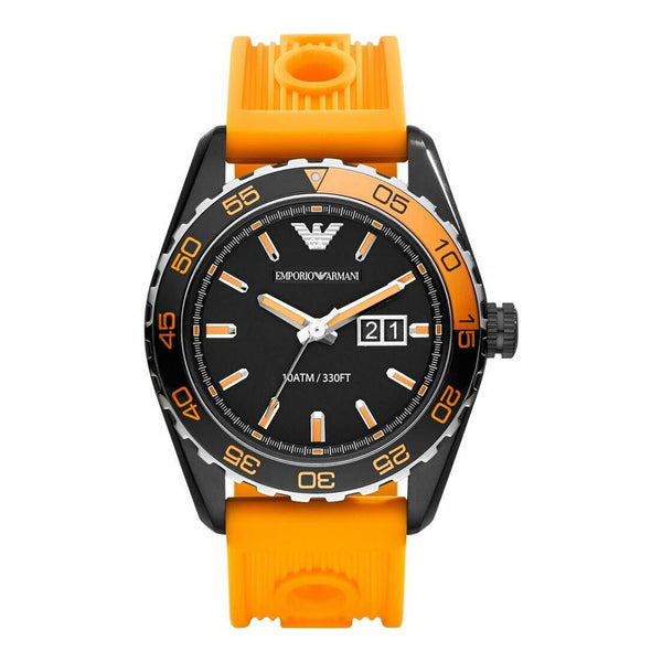 Emporio Armani Men's Sportivo Watch Orange - Watches &