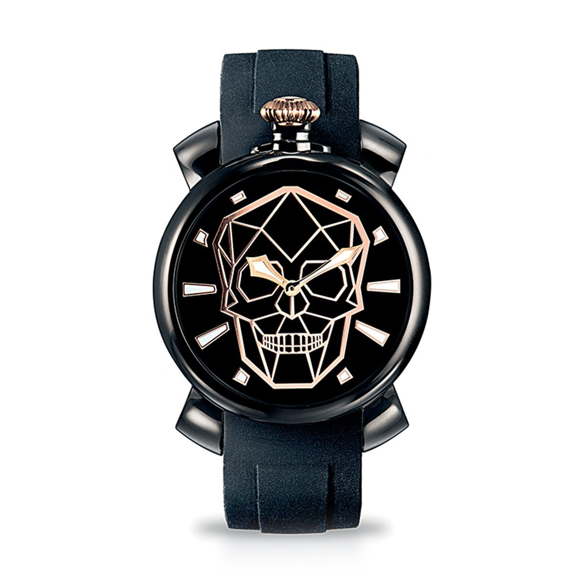 Gaga Milano Watch Slim 46 Bionic Skull Blue 5080.BS02 – Watches