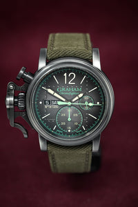 Thumbnail for Graham Chronofighter Vintage Aircraft Black - Watches & Crystals