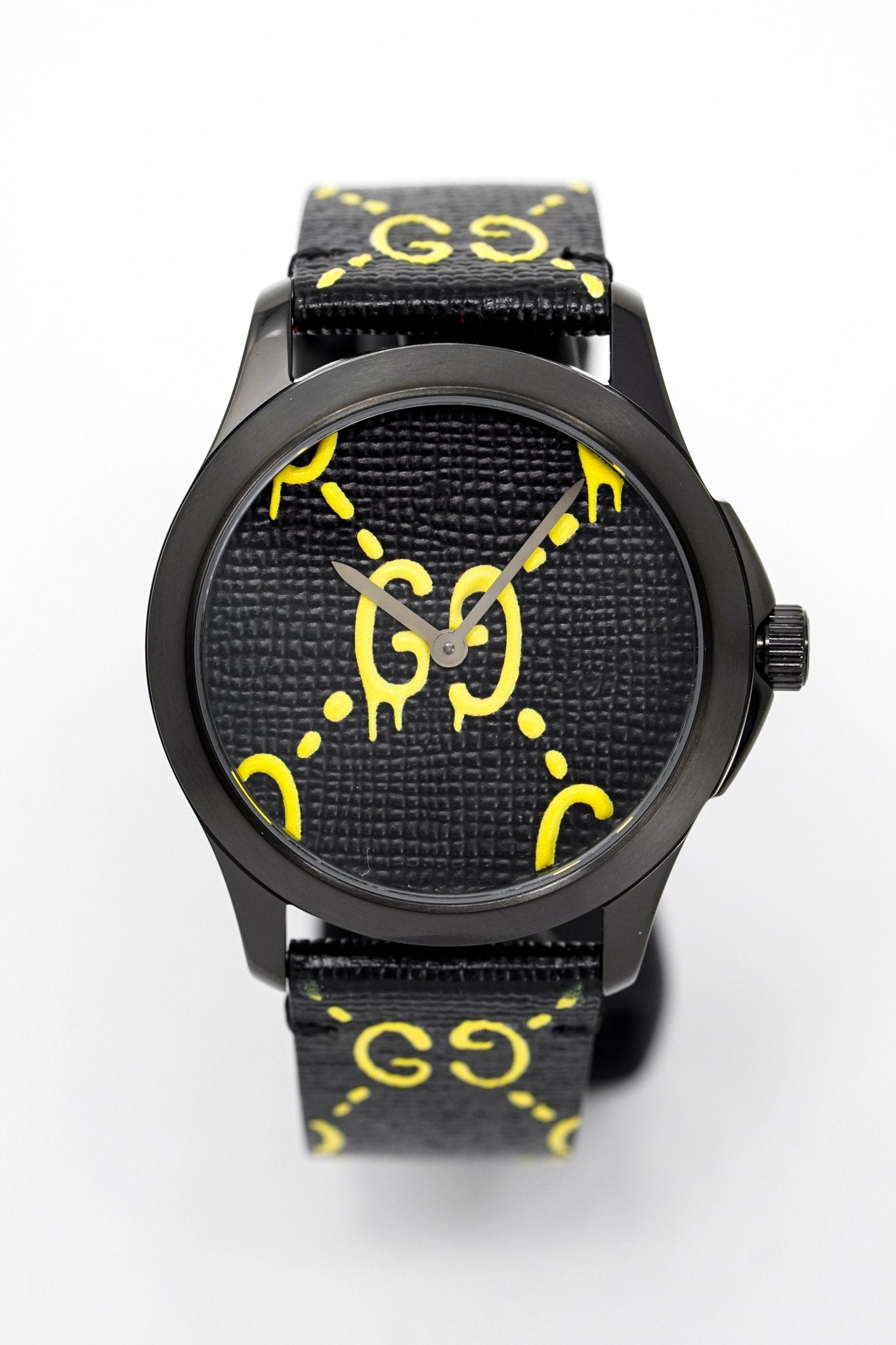 yellow gucci watch