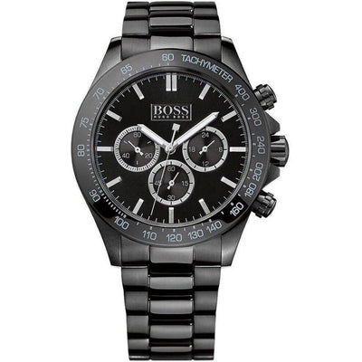 black hugo boss mens watch