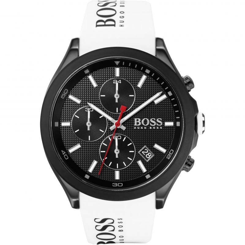 boss white watch