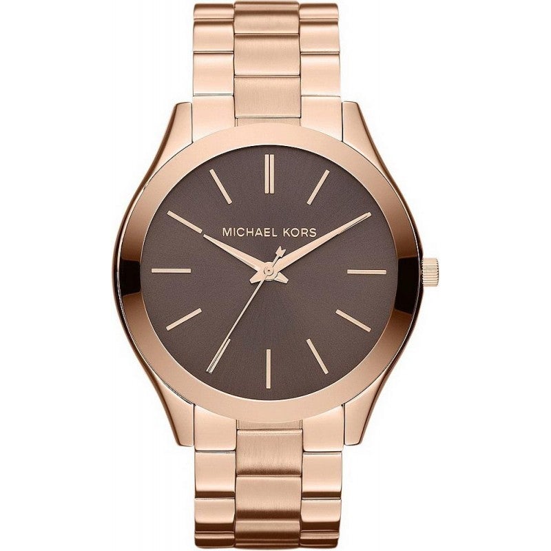 Michael Kors Ladies Watch Slim Runway Rose Gold MK3181 – Watches & Crystals