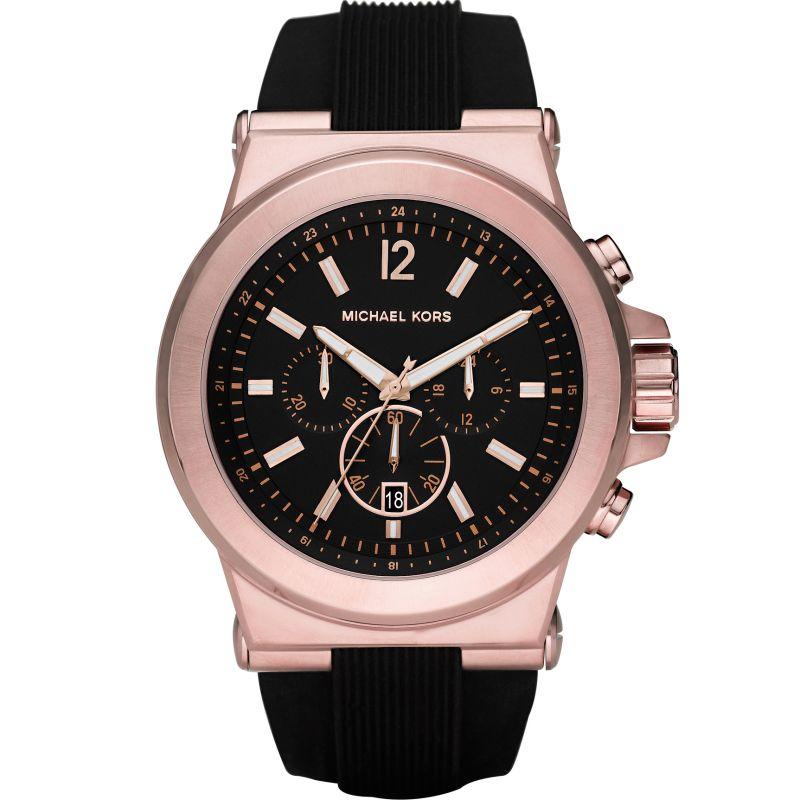 michael kors black watch diamonds