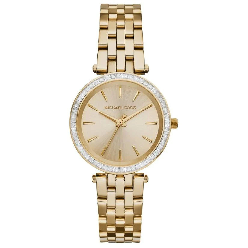 Michael Kors Ladies Watch Darci Mini Yellow Gold MK3365 – Watches & Crystals