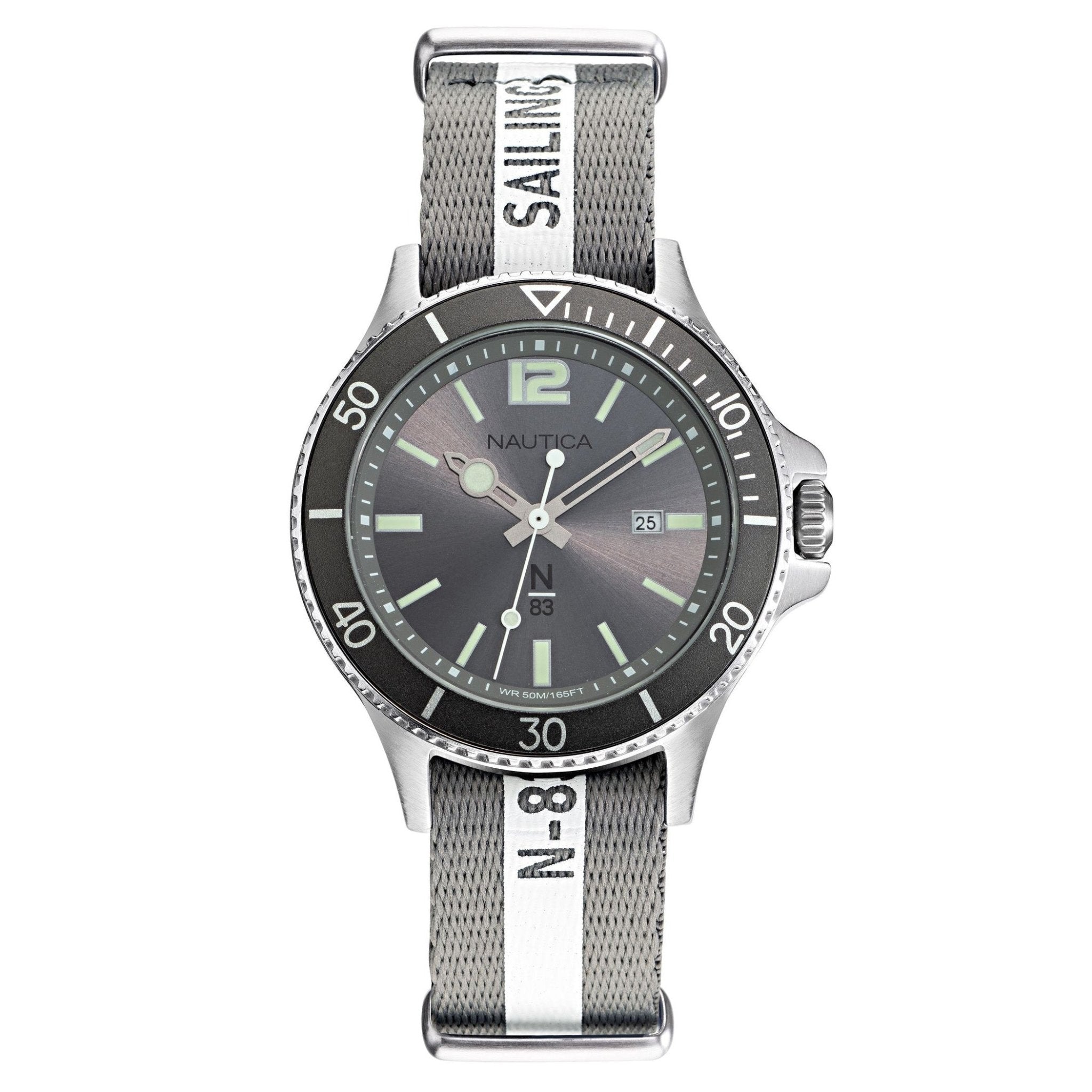 Nautica Men's Watch N-83 Crissy Field Silver NAPCFVC01 – Watches