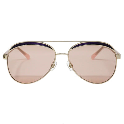 No 21 Women S Sunglasses Rose Gold And Peach Watches Crystals