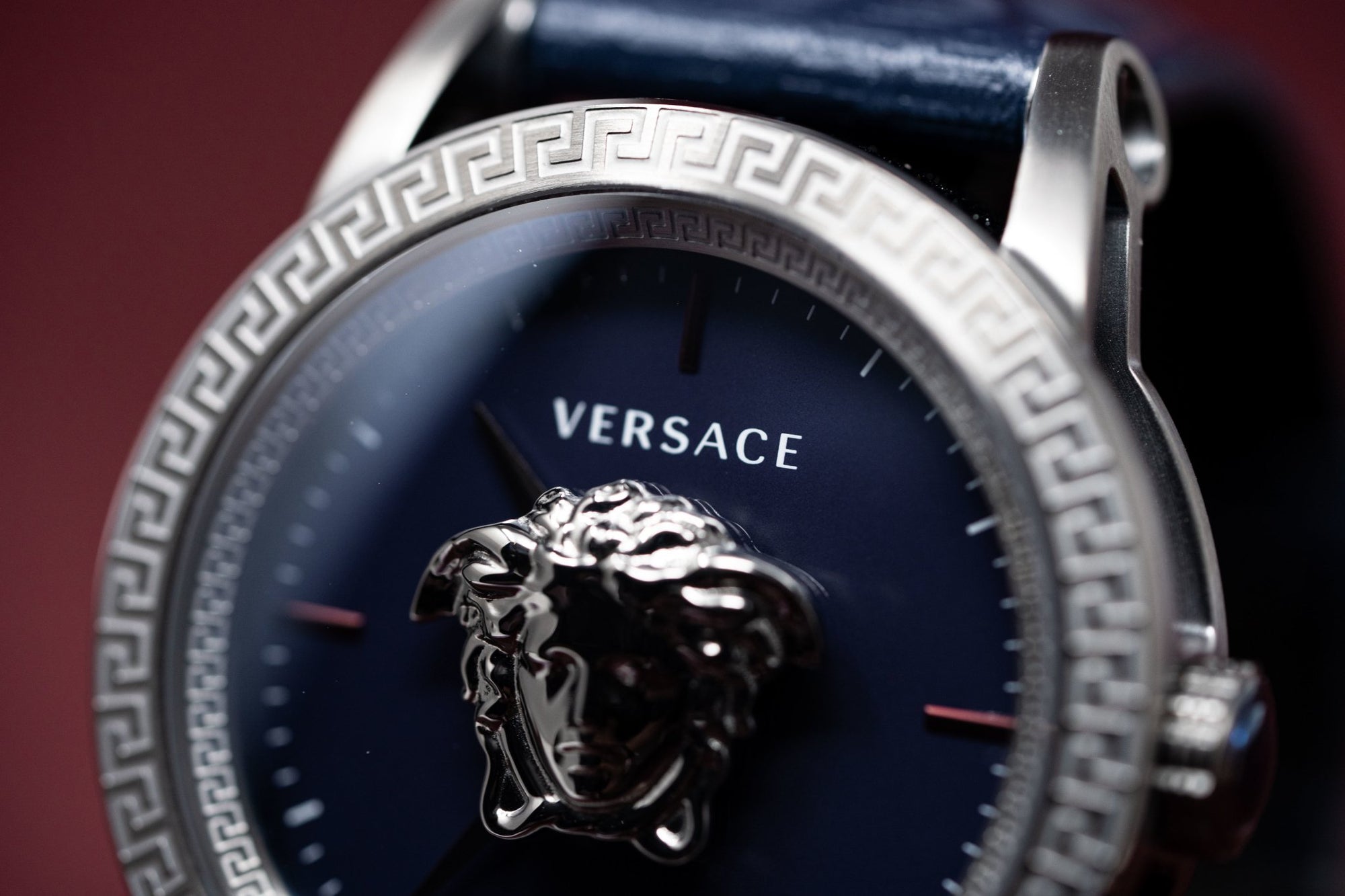 versace blue watch