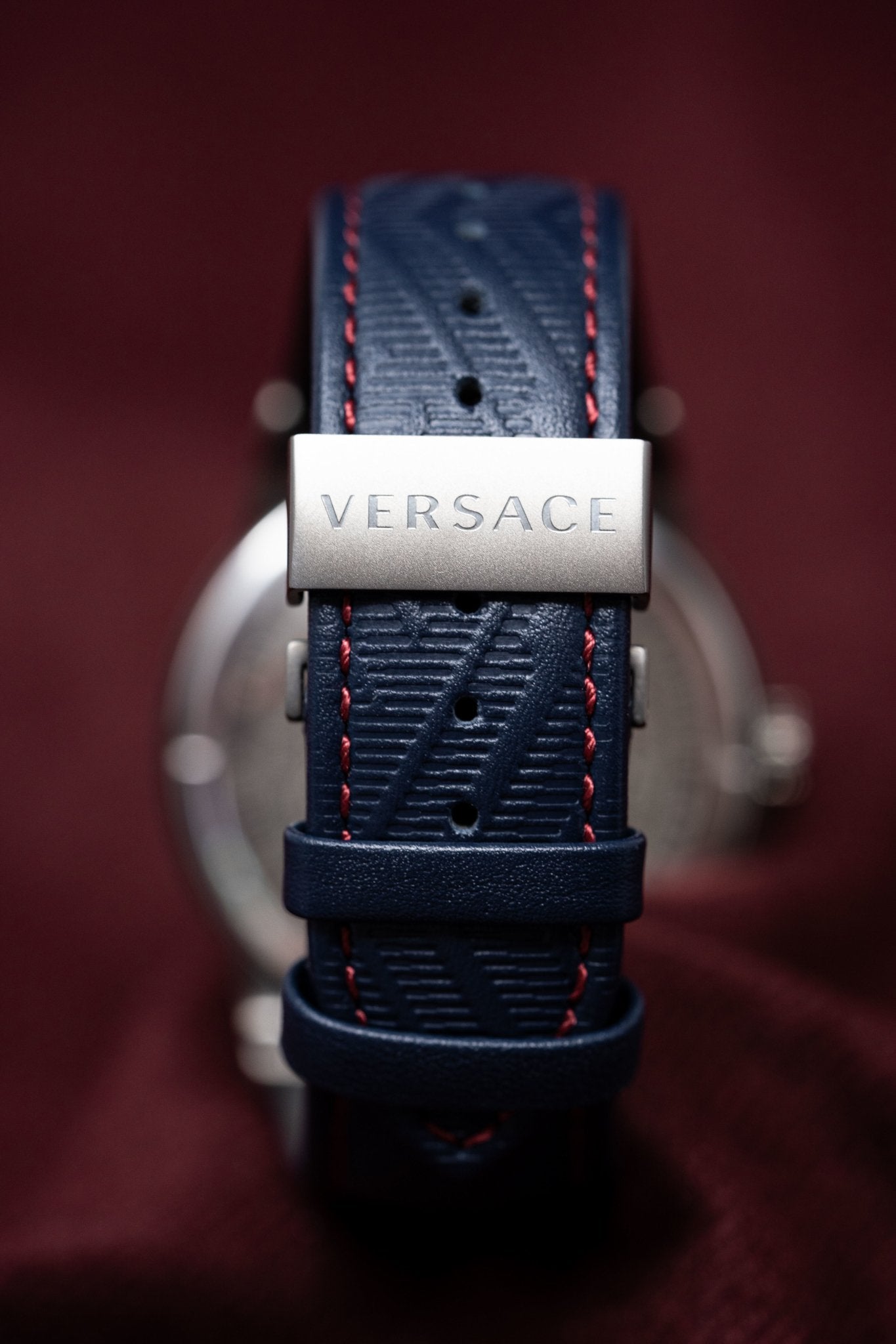 versace watch blue strap