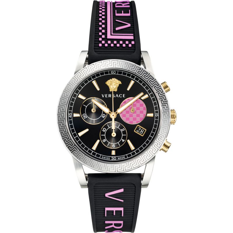 Versace Watch Sports Tech Chronograph Two-Tone VELT00519 – Watches