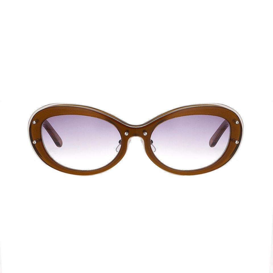 Yohji Yamamoto X Linda Farrow Brown Pink Butterfly Unisex Sunglasses  9YYEBUTTERFLYC3 5054275002998 - Sunglasses - Jomashop