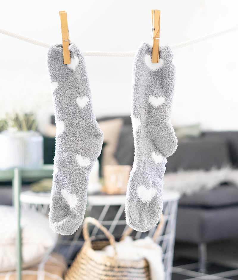 Socks Hanging Dry Janine Meuche