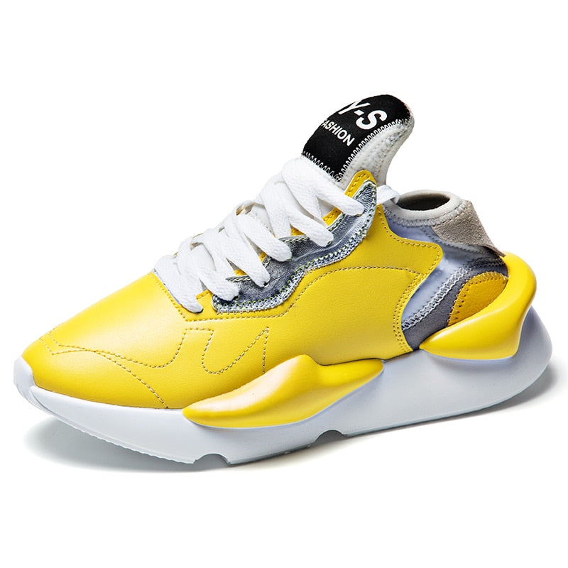 y3 yellow sneakers