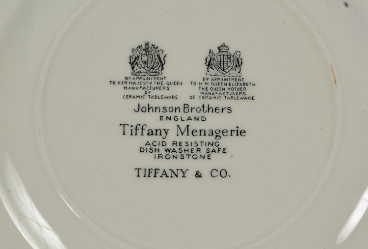 tiffany and co plates