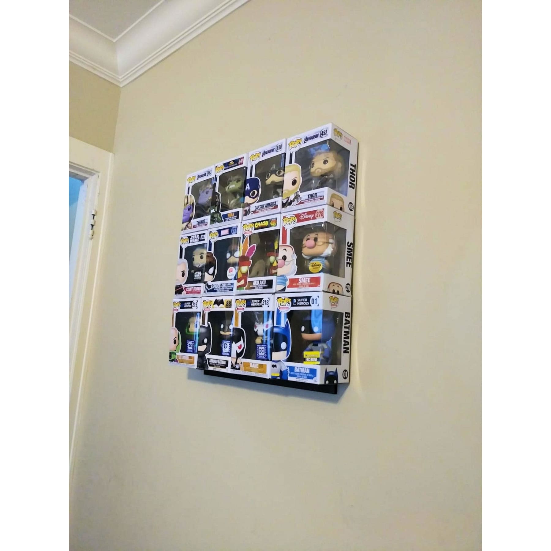 funko pop wall shelves