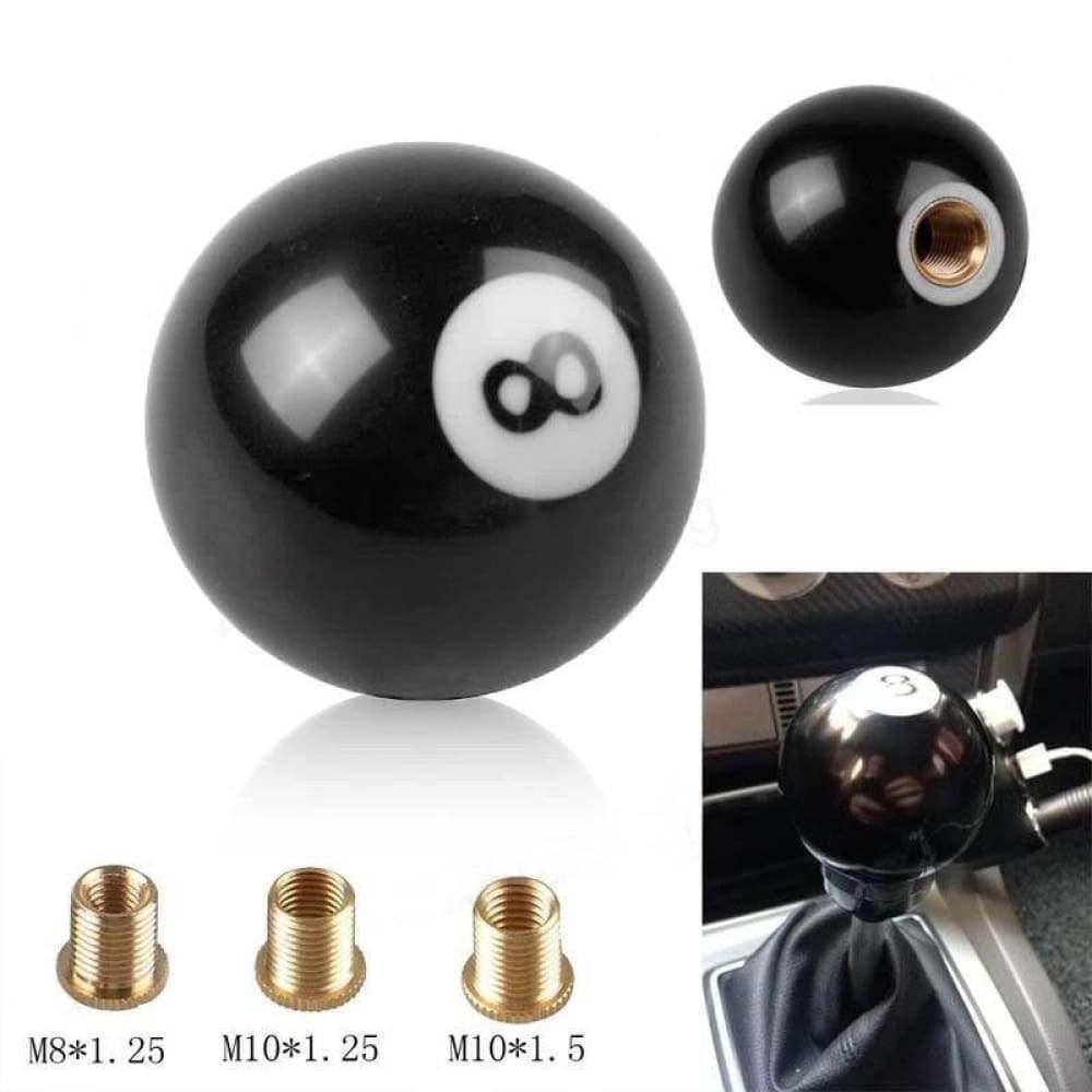 8 Ball Gear Shift Knob Universal