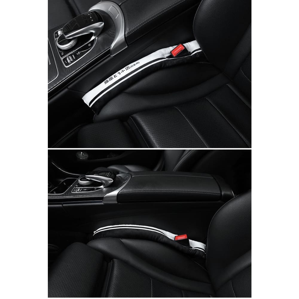 2x Car styling Seat Gap Filler Leather