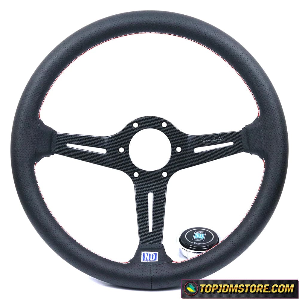 ND Carbon Fiber Frame Steering Wheel 14inch – Top JDM Store