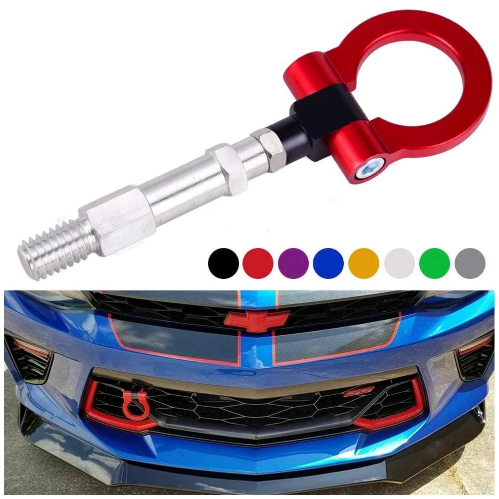  Tow Hook Screw, Tow Hook for JDM Style Screw On Track Racing  Towing Tow Hook Racing Tow Hook (Blue) Car Tow Hook JDM Tow Hook :  Automotive