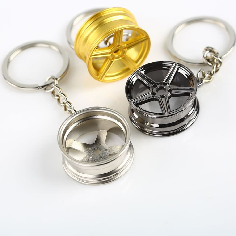 Car Wheel Keychain - JDM Keychains - SALE