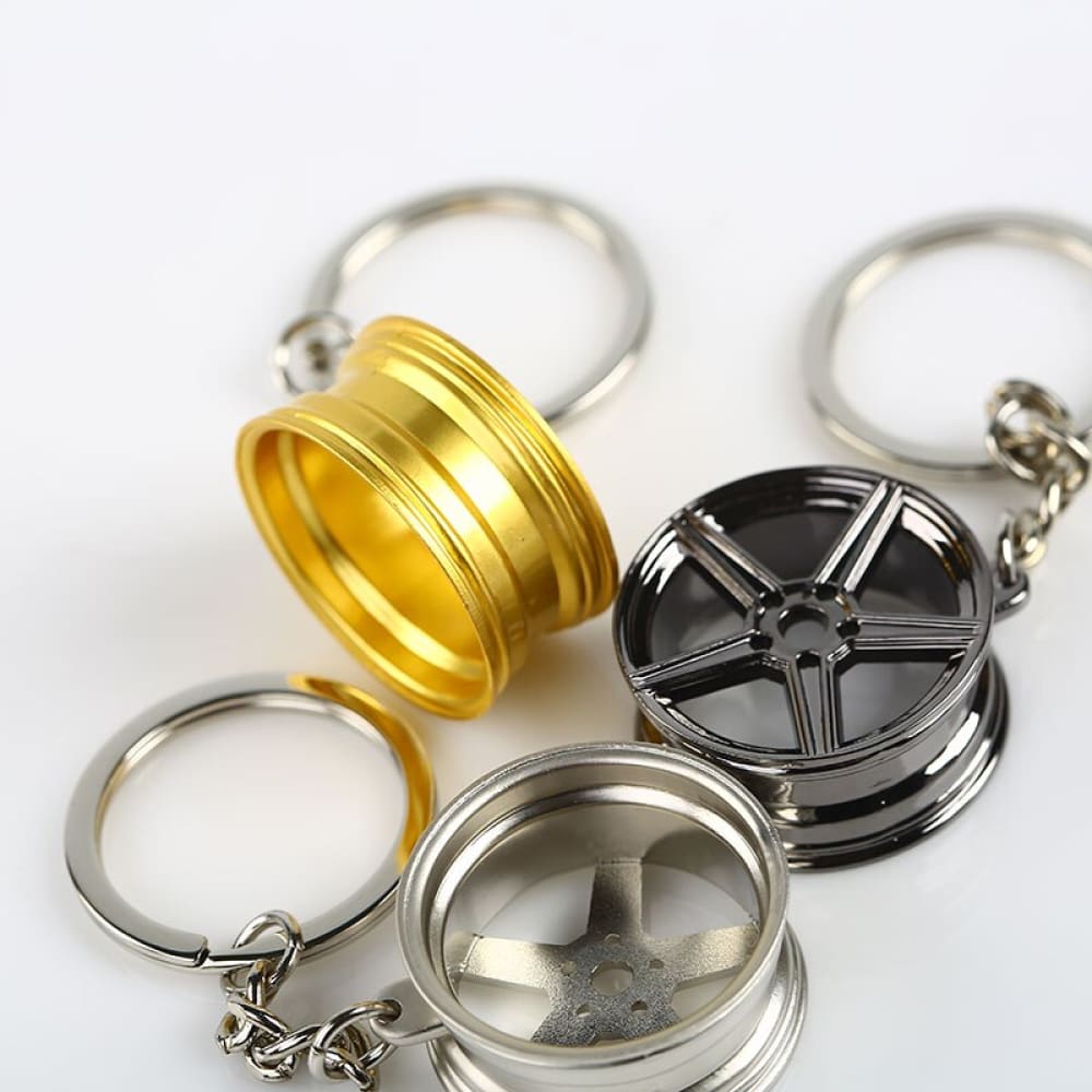 Borbet Type A Rims Keychain  Tuner Key Rings - Top JDM Store