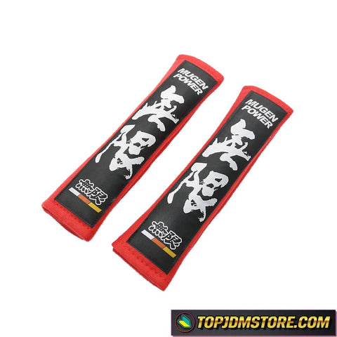 Supreme3M Red Seat Belt Cover X2 – MAKOTO_JDM