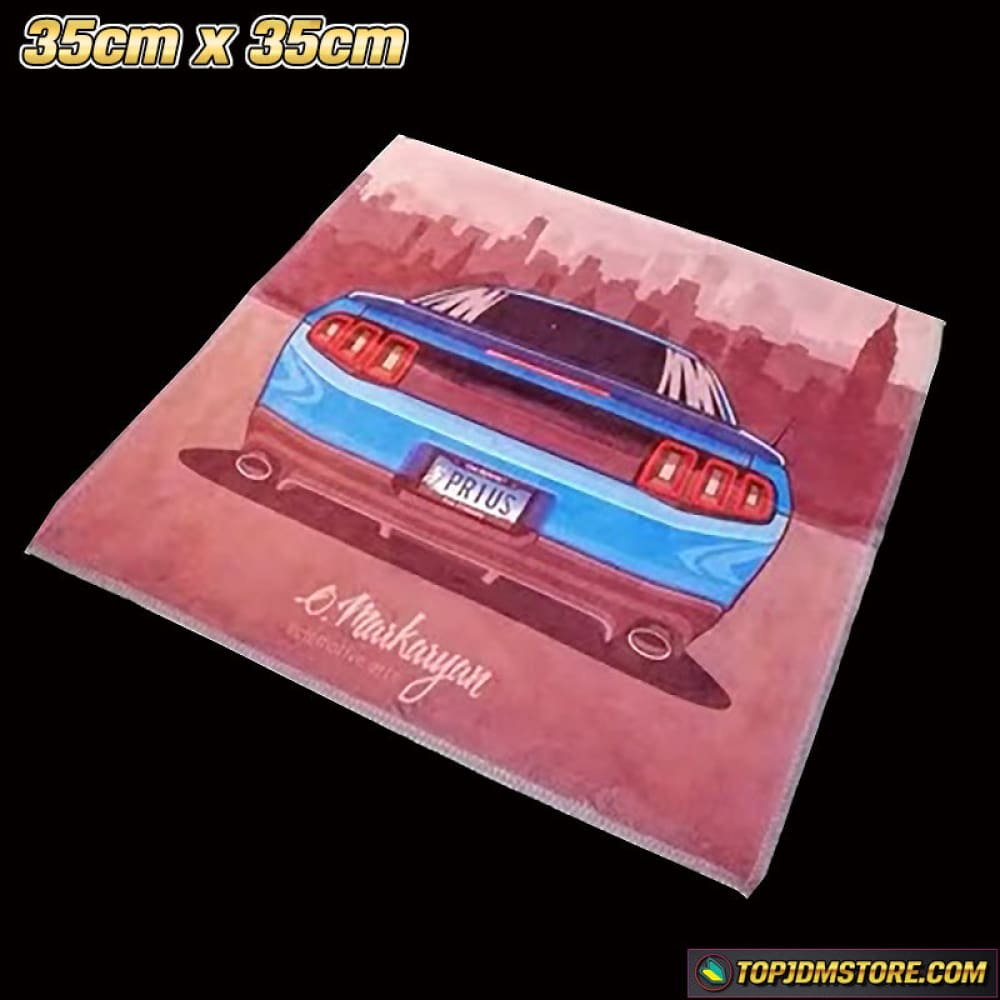 Mustang Rear JDM Car Towel 35cm x 35cm – Top JDM Store