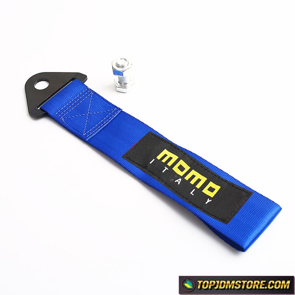 JDM Tow Strap MOMO Racing Nylon - Top JDM Store