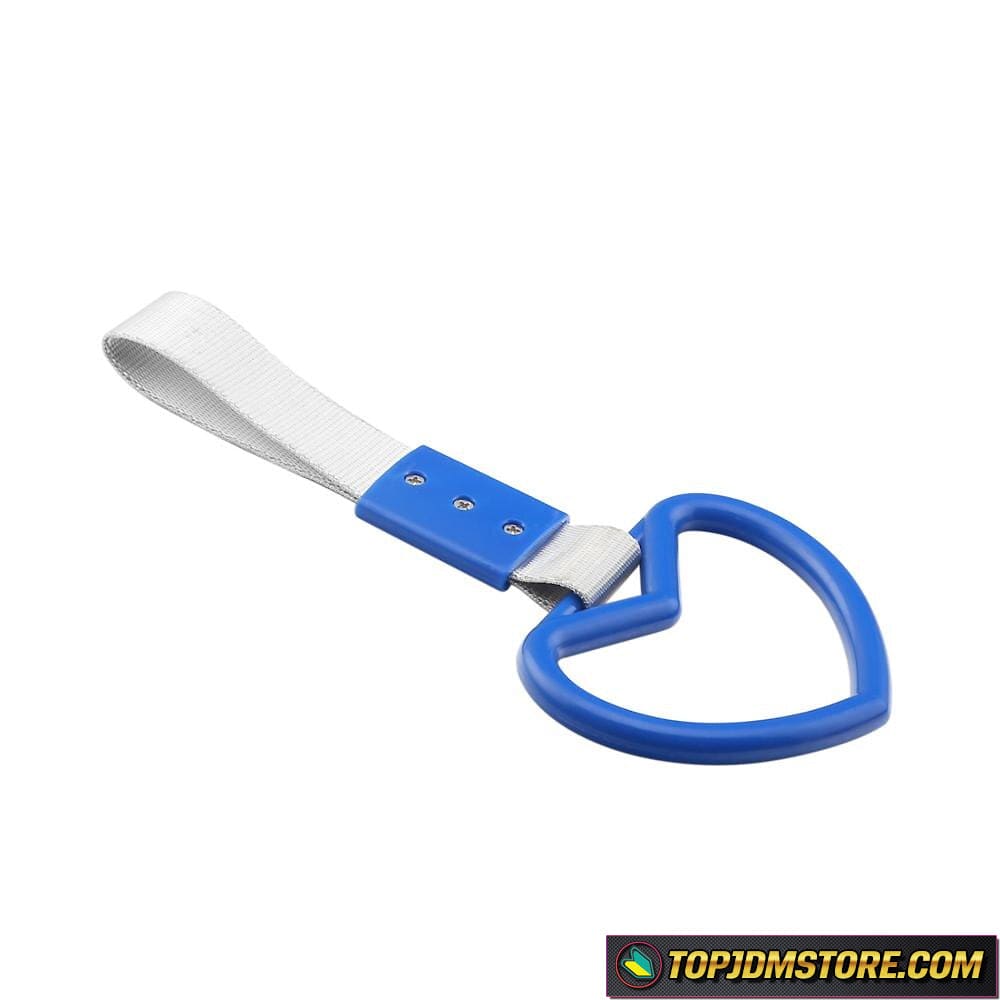 Car Heart strap Tow hook Train Bus Handle Hand Strap Red Black Pink Blue  Red Purple AliExpress