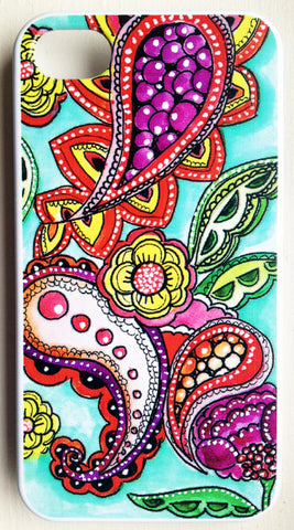 Nieuwsgierigheid Vlak Voorschrijven watercolor doodles case- iPhone 4s – Alisa Burke