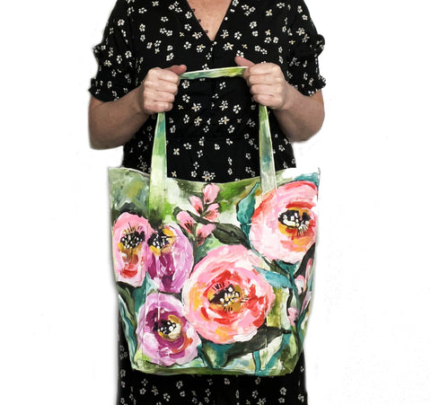 flower tote bag – Alisa Burke