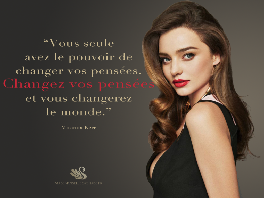 Citation de Miranda Kerr