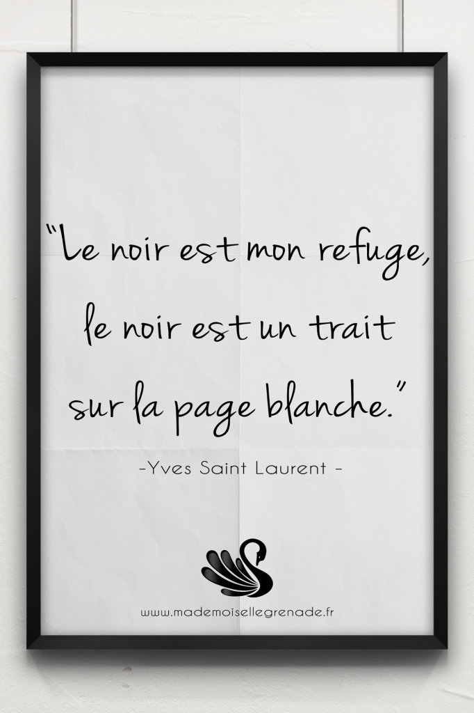 Citation Yves Saint Laurent