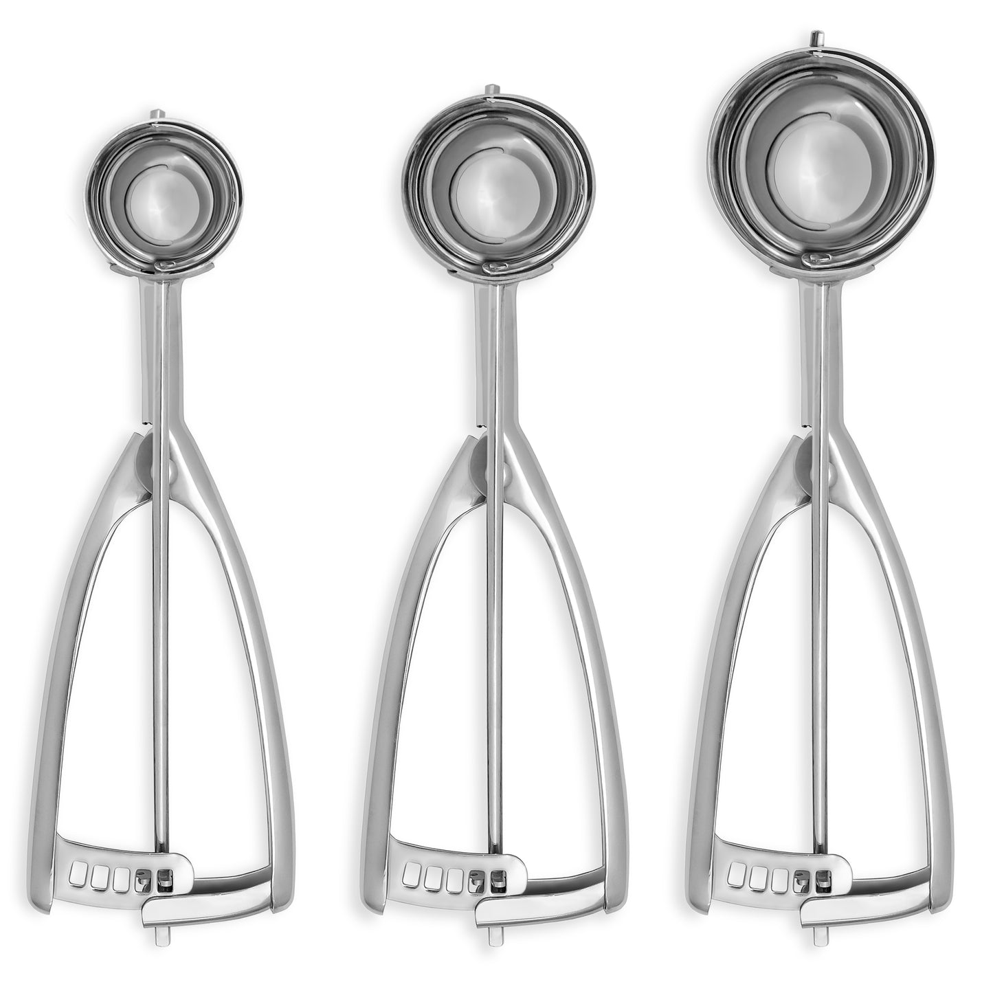 Jenaluca Ice Cream Scoop - 18/8 Stainless Steel (Gift Pack Extra Large)