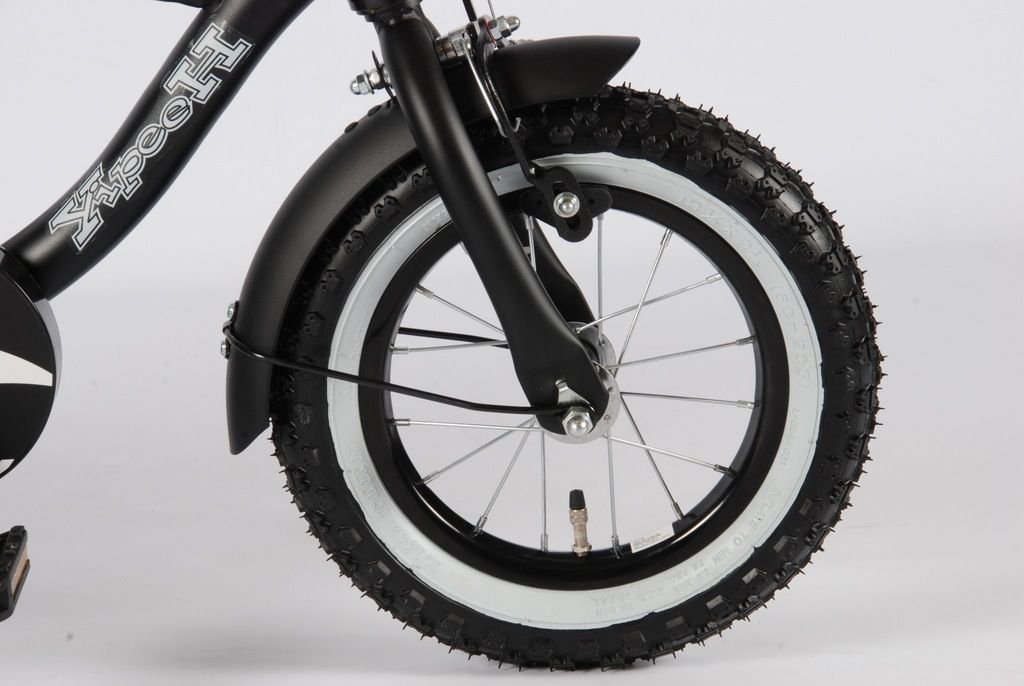 Gouverneur Koppeling slaap Black Cruiser Kinderfiets 12 inch Zwart kopen? Doornbikes | Doornbikes