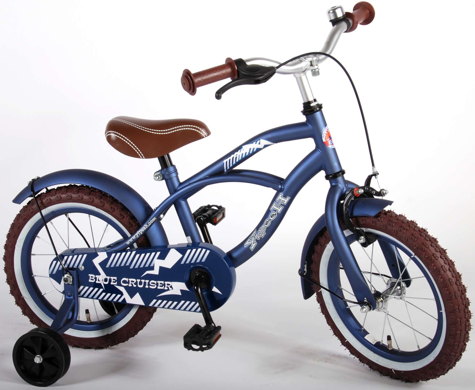 minimum genade Algebra Blue Cruiser Kinderfiets 14 inch Blauw kopen? Doornbikes | Doornbikes