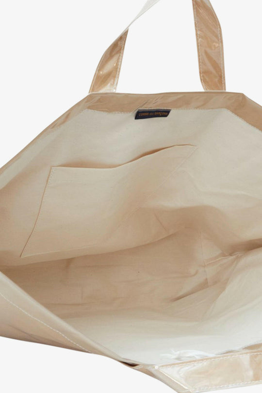 Crinkled-Finish Tote Bag