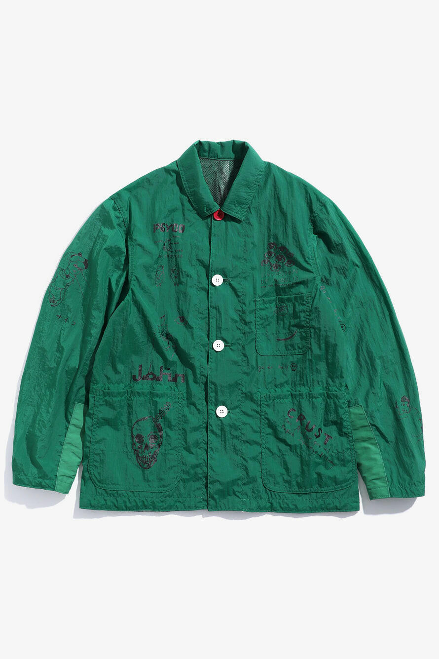 スイーツ柄 ブルー UNDERCOVER×Verdy Coach Jacket | www.tegdarco.com