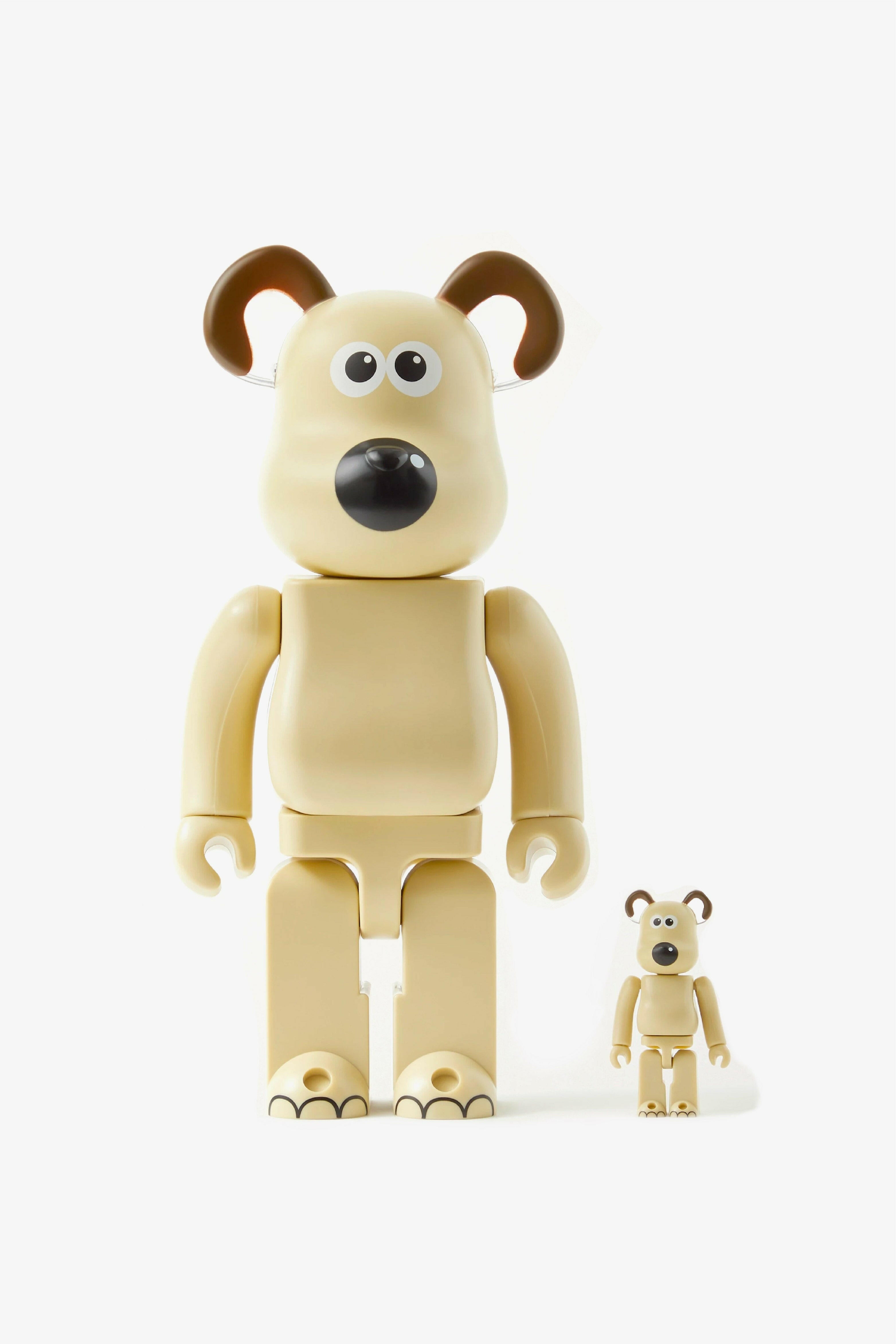 新品 ベアブリック GROMIT 100％ 400% ウォレスとグロミット www