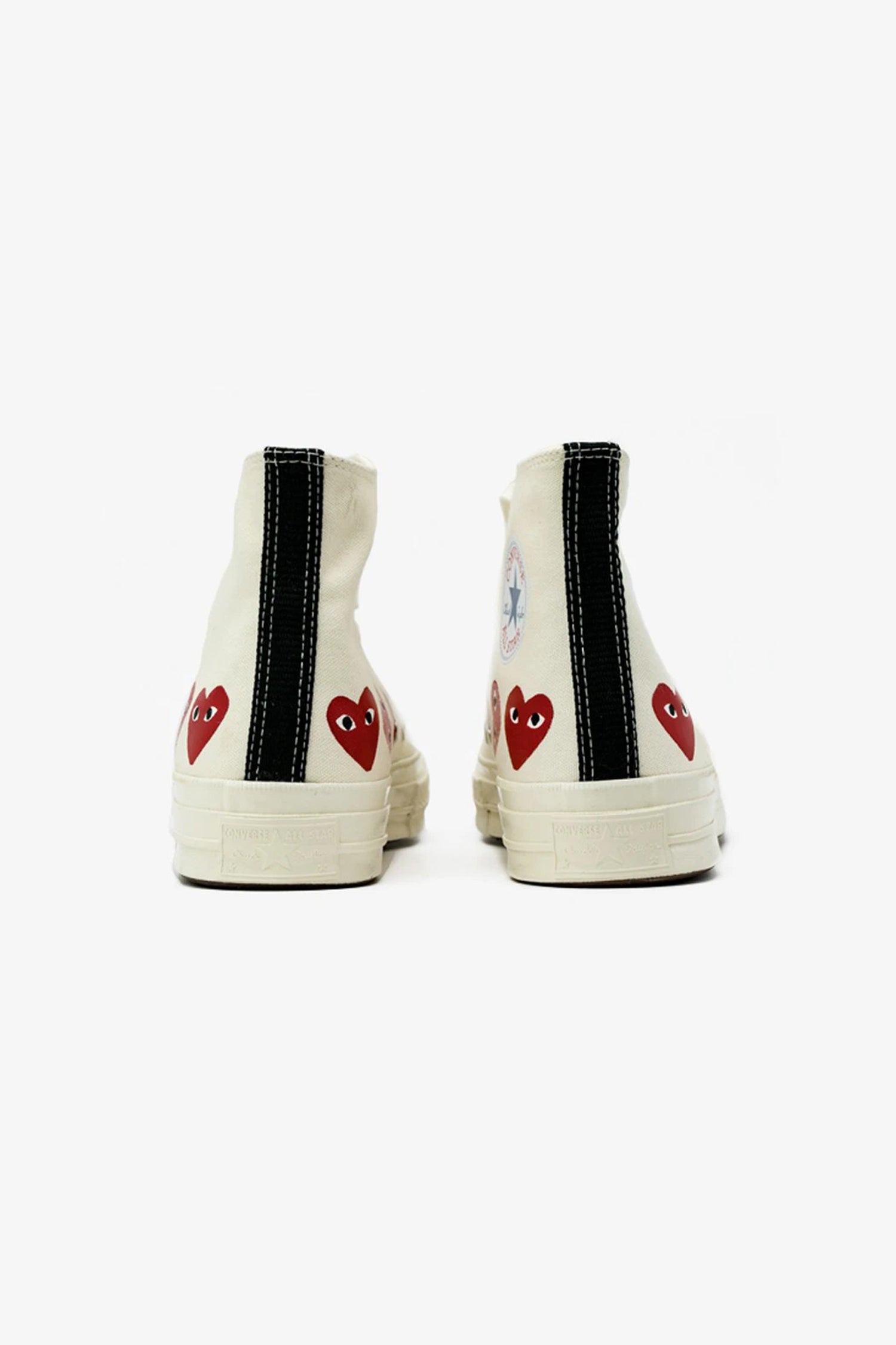 resident Fjernelse kristen COMME DES GARCONS PLAY Converse Chuck Taylor All Star '70 High Multi Red  Heart | Selectshop FRAME