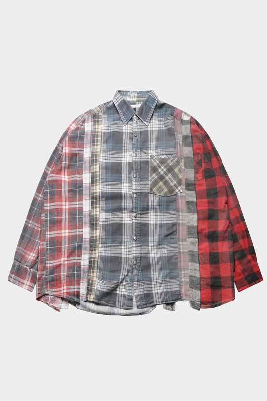 Reflection 7 Cuts Wide Flannel Shirt